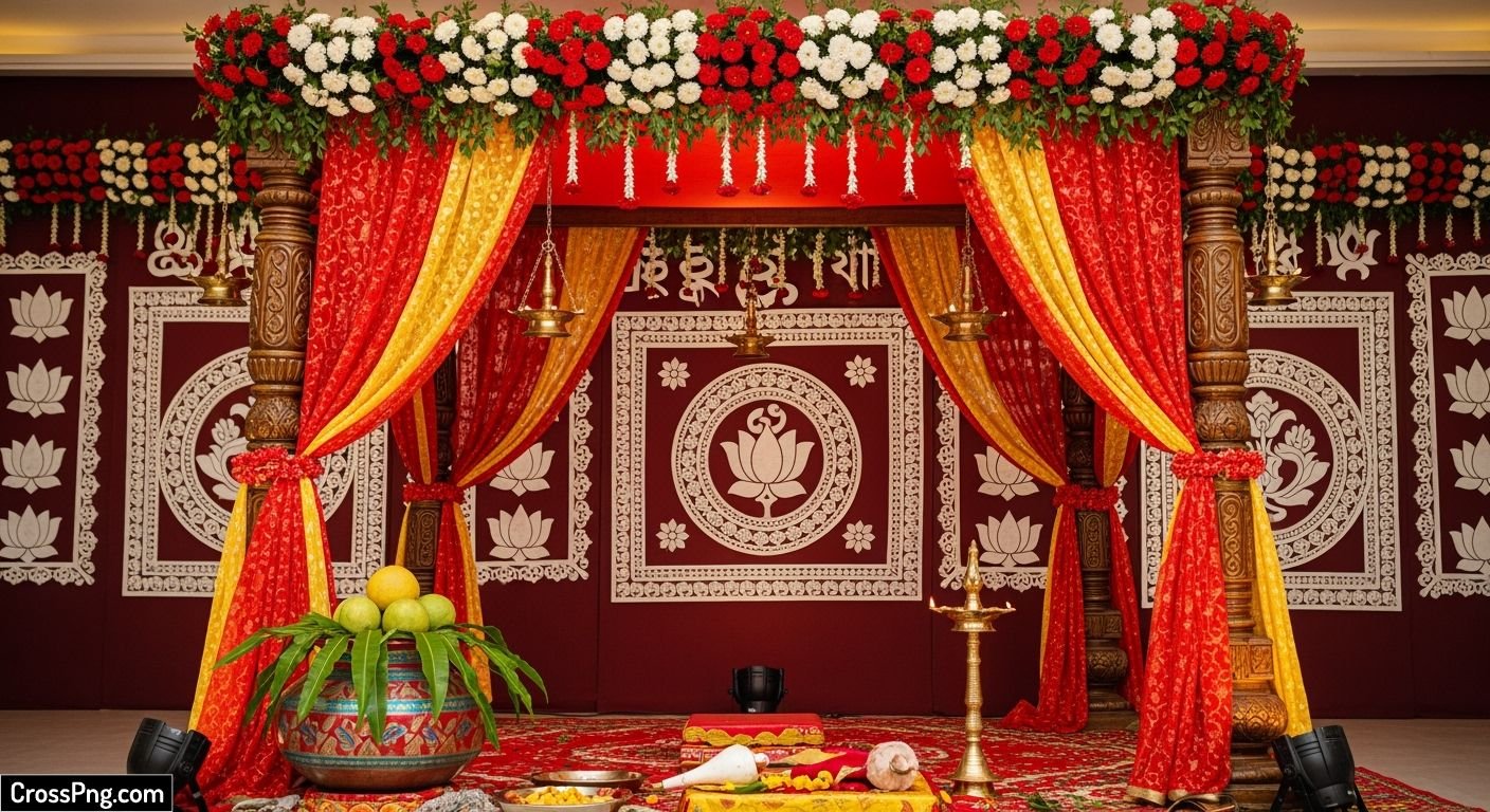 Bengali wedding background image