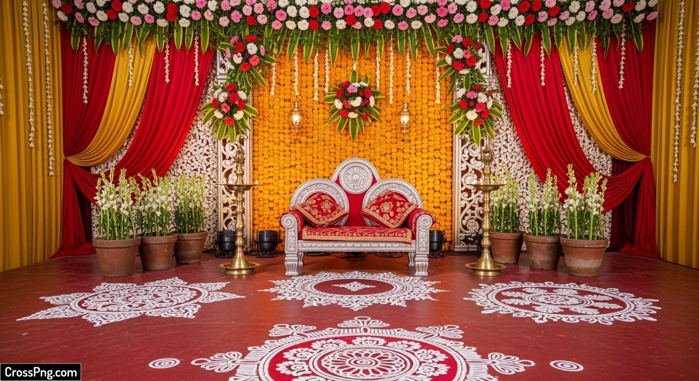 Bengali wedding background image 2