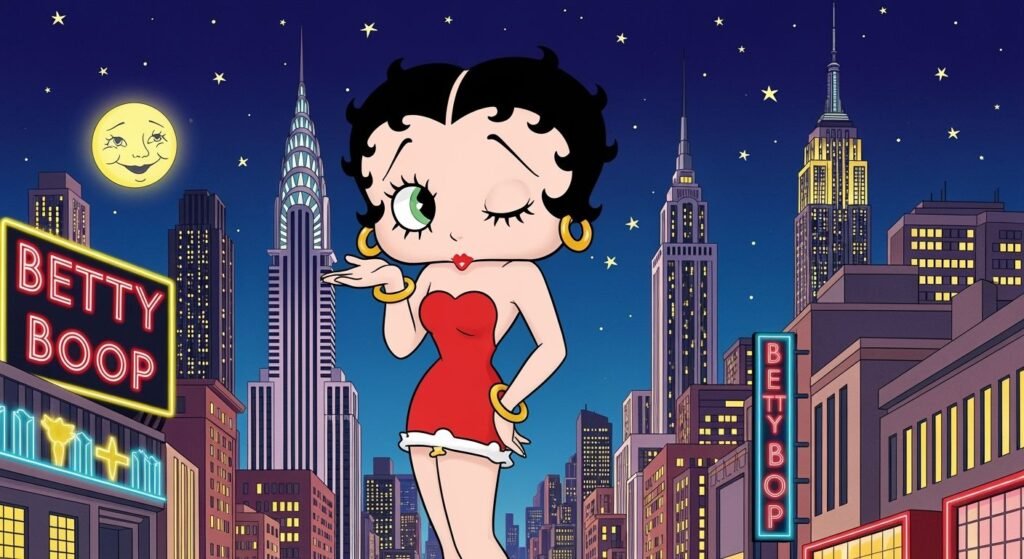 Betty boop background image