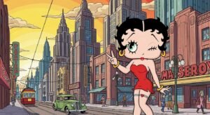 Betty boop background image 4