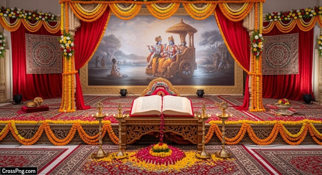 Bhagwat background hd image