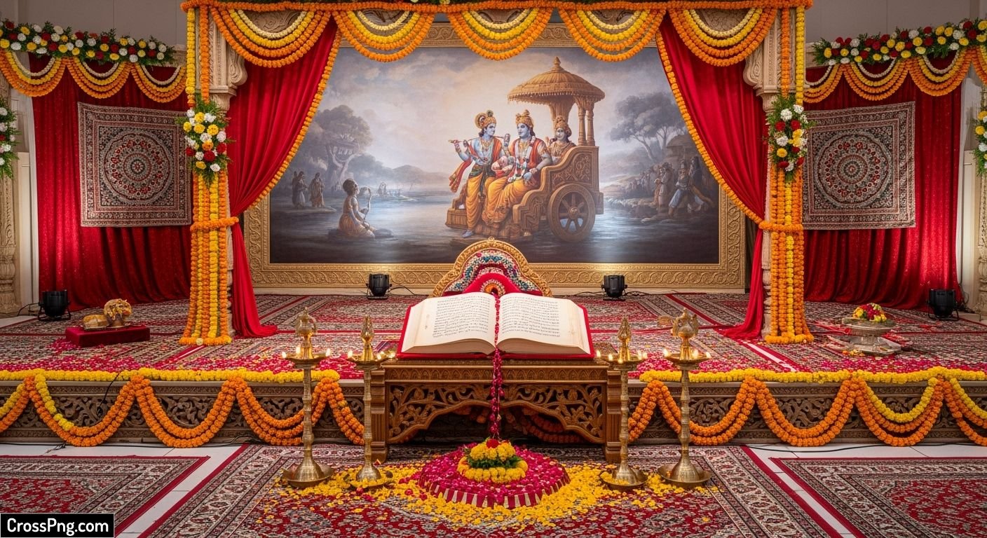 Bhagwat background hd image