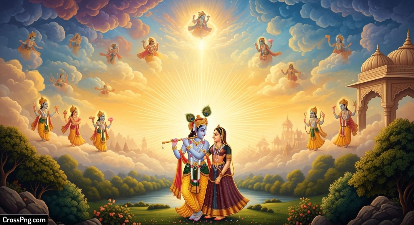 Bhagwat background hd image 2