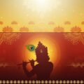 Bhagwat card background image
