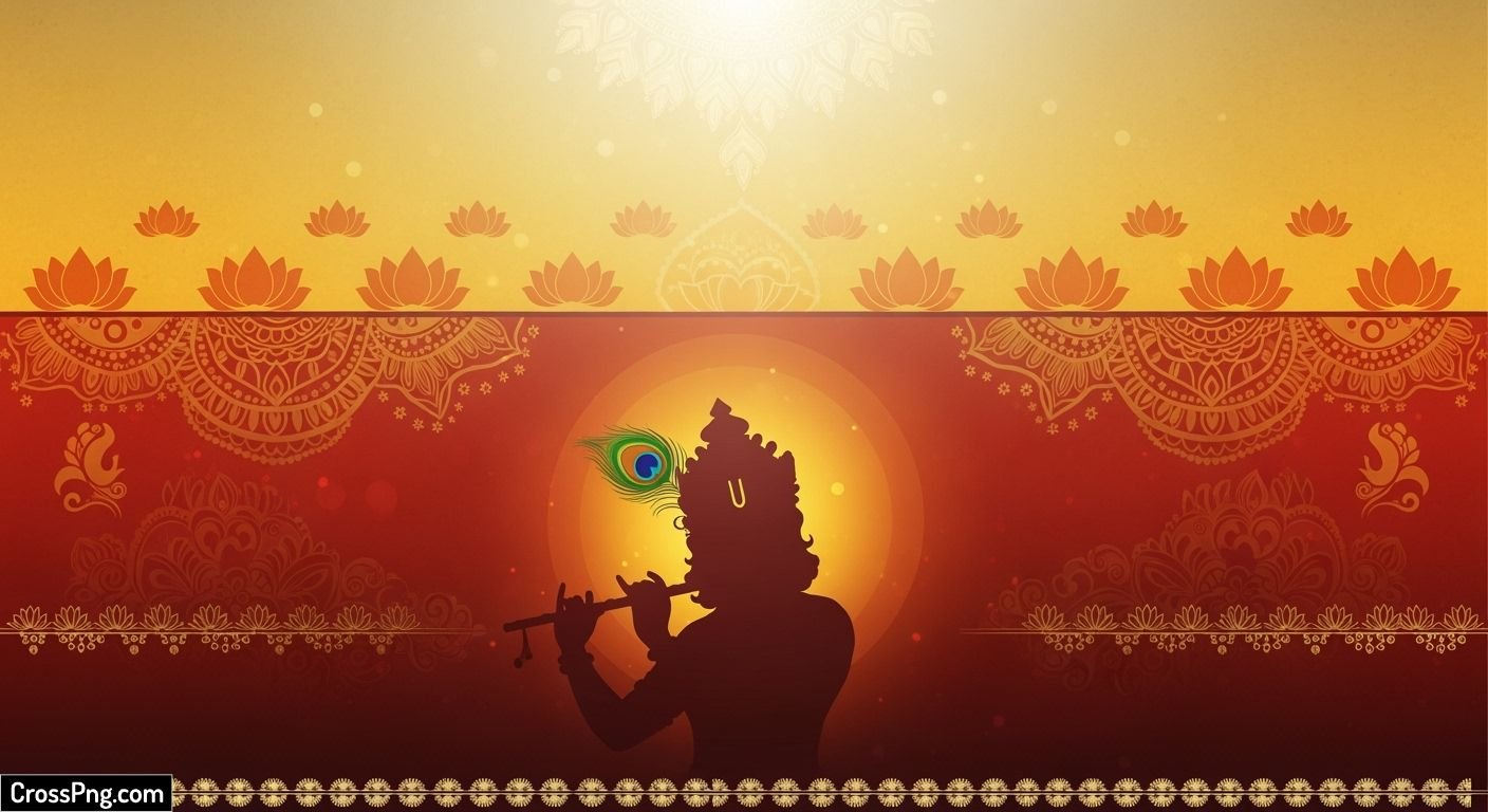 Bhagwat card background image