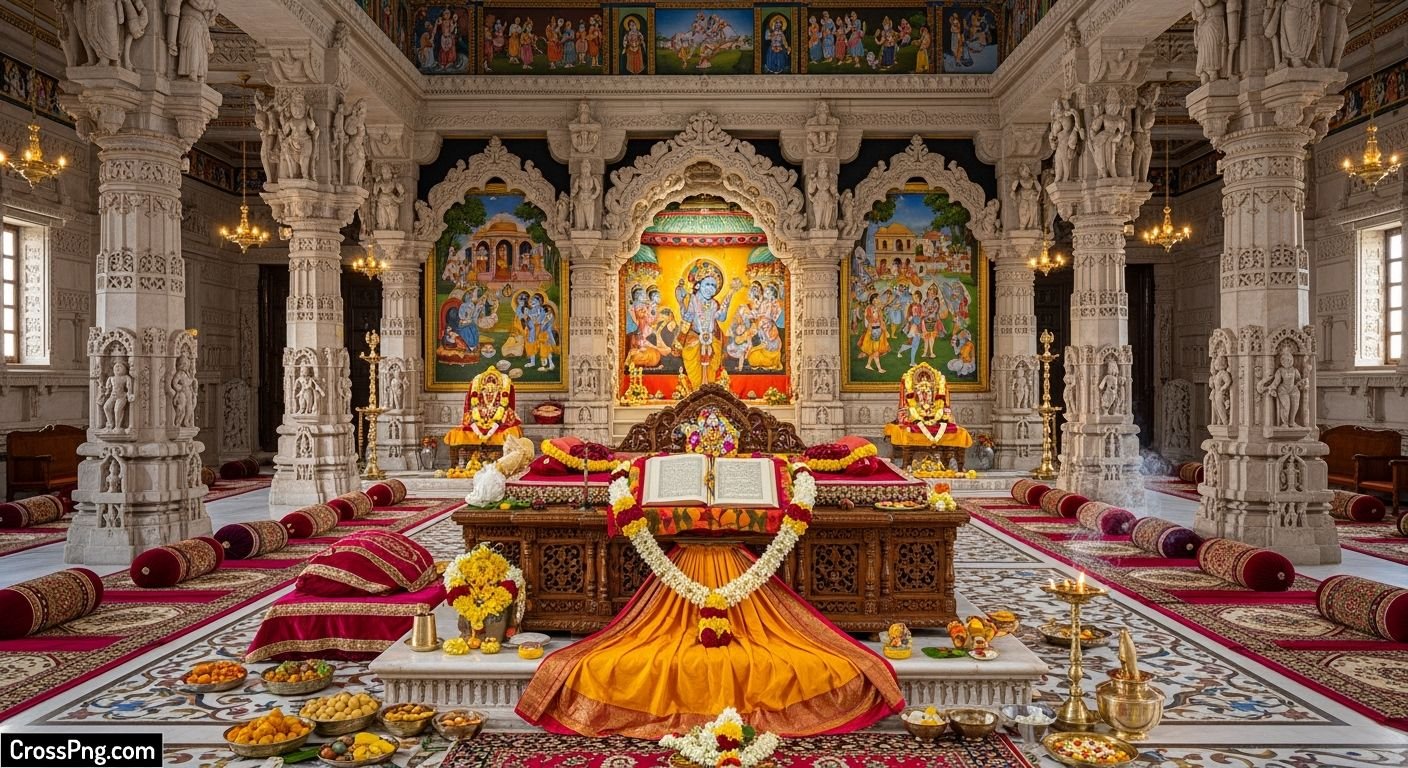 Bhagwat katha background image 2