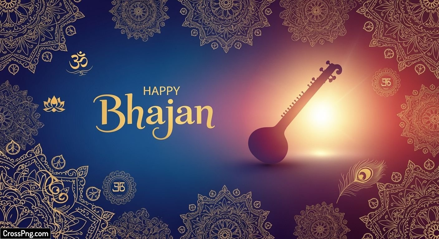 Bhajan poster background image