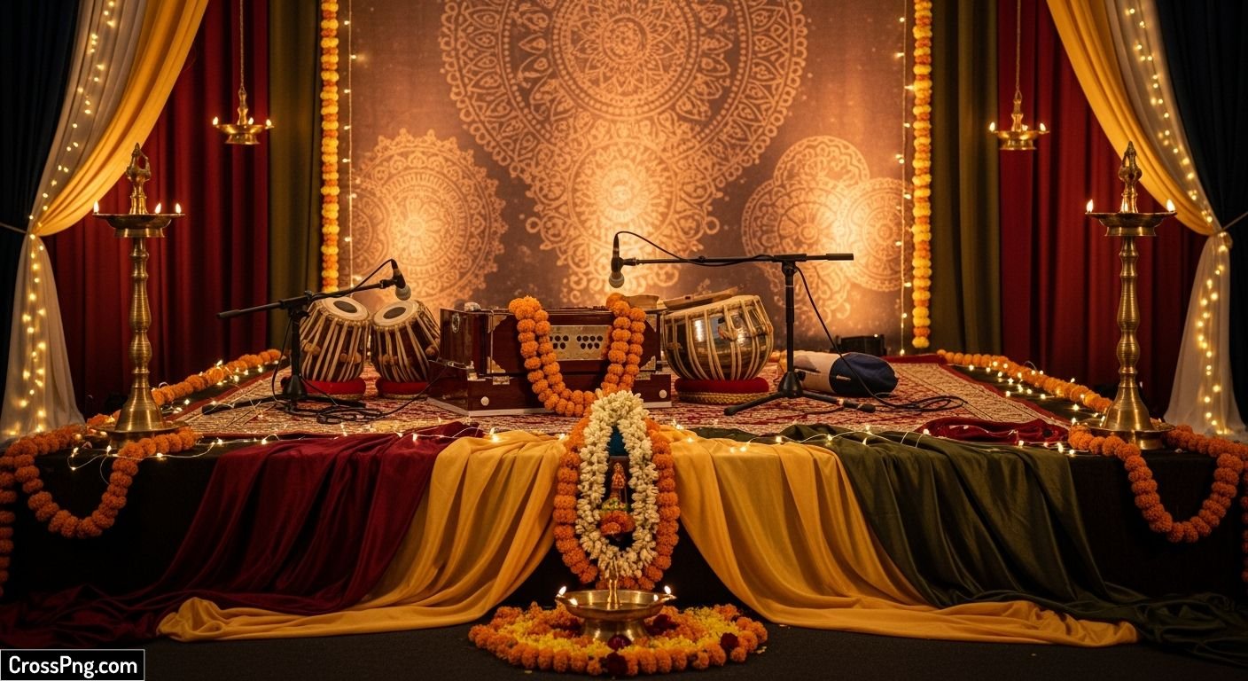 Bhajan sandhya background image
