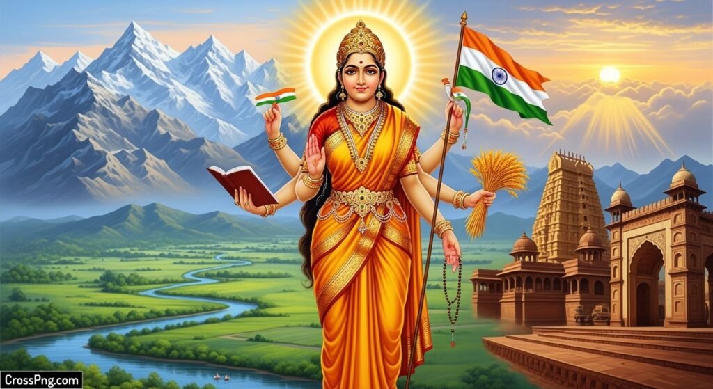 Bharat mata background image