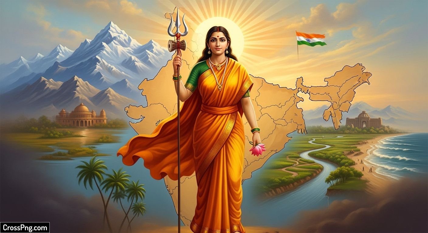 Bharat mata background image 3