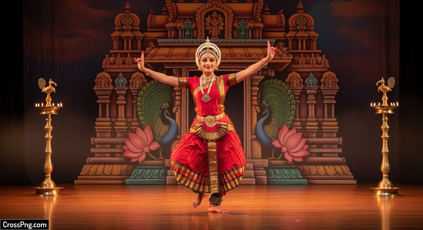 Bharatanatyam background hd image