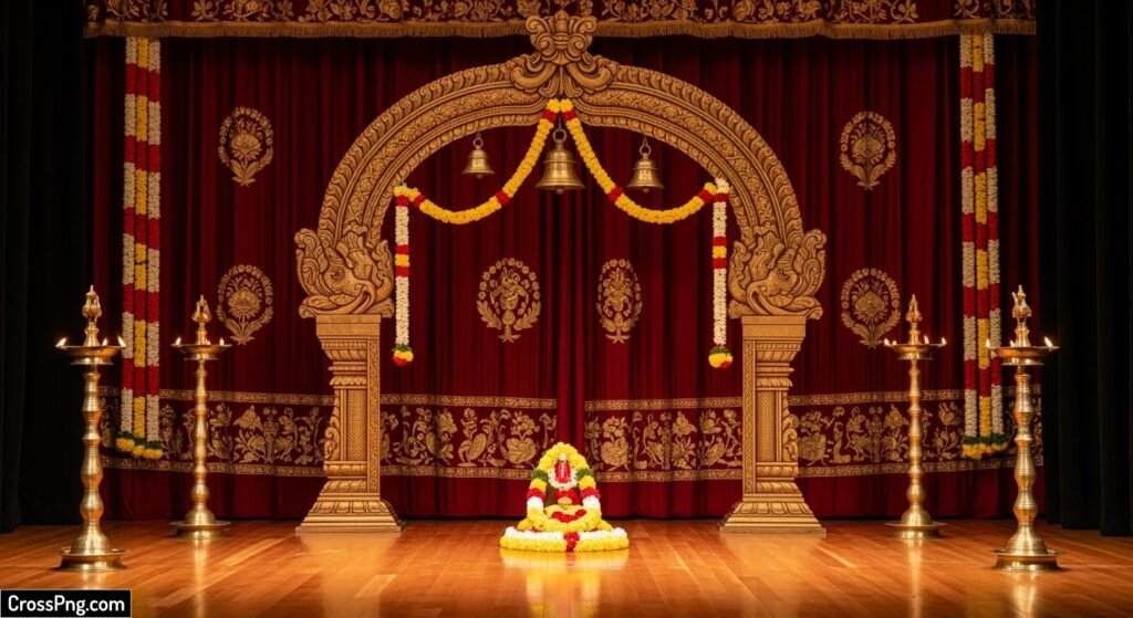Bharatanatyam background image