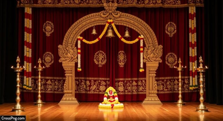 Bharatanatyam background image
