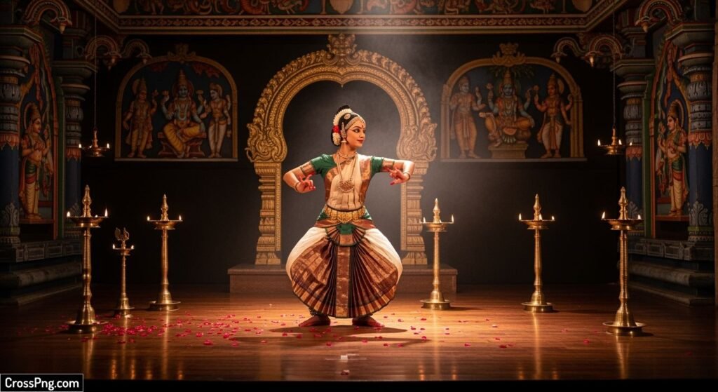Bharatanatyam background image