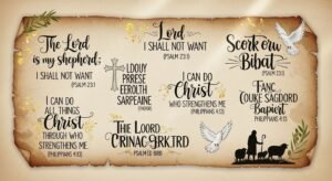 Bible quotes background image