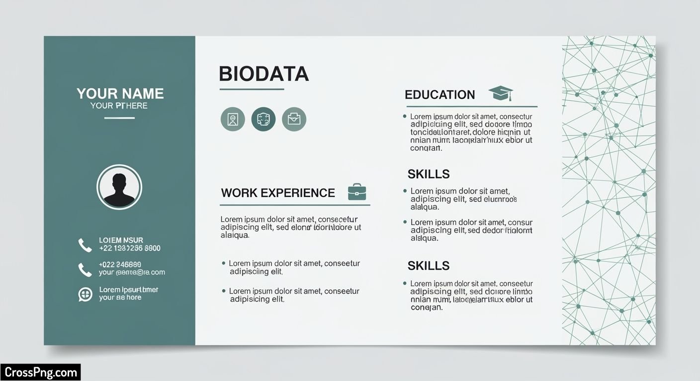 Biodata background hd image