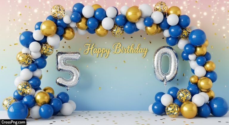 Birthday background decoration image