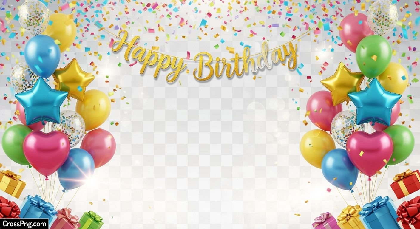 Birthday background hd png image