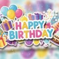 Birthday background picsart image