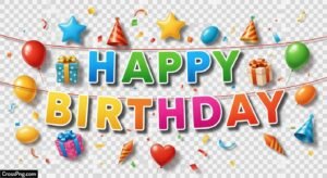 Birthday banner background hd png image 3