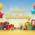 Birthday banner hd background