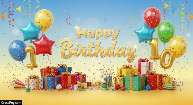 Birthday banner hd background image