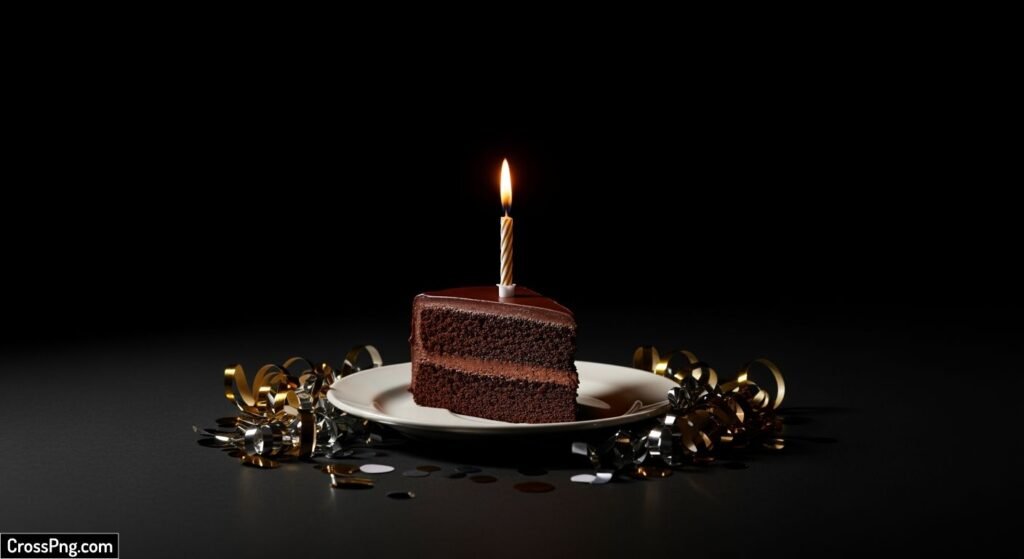Birthday black background image