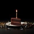 Birthday black background image