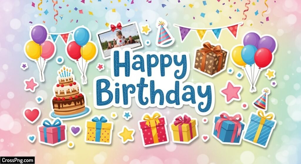 Birthday editing picsart background image