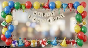 Birthday frame background image 3