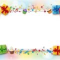 Birthday frame background image