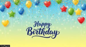 Birthday invitation background image