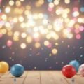 Birthday photo editing background