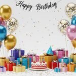 Birthday white background image 3