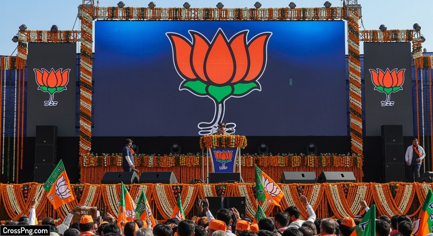 Bjp background logo image 3