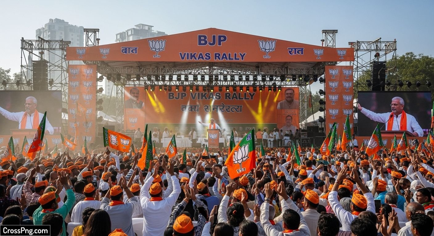 Bjp rally background image 3
