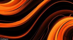 Black and orange abstract background image
