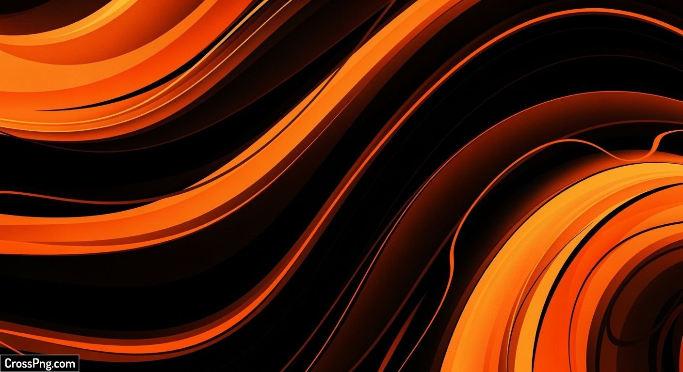 Black and orange abstract background image