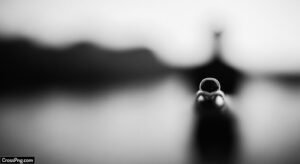 Black and white blur background image