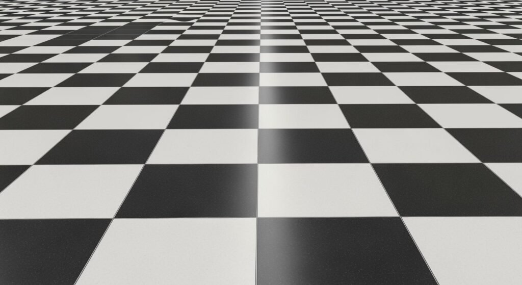 Black and white checkered image 3