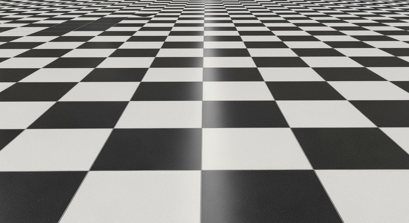 Black and white checkered image 3