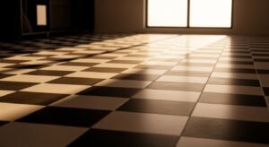 Black and white checkered image 4