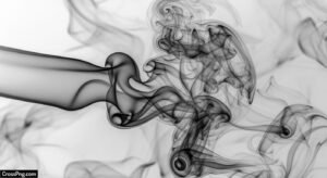 Black and white smoke background image
