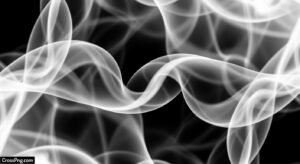 Black and white smoke background image 2