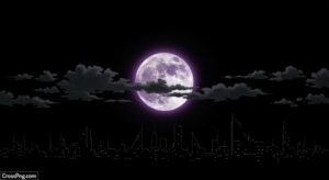 Black anime background image