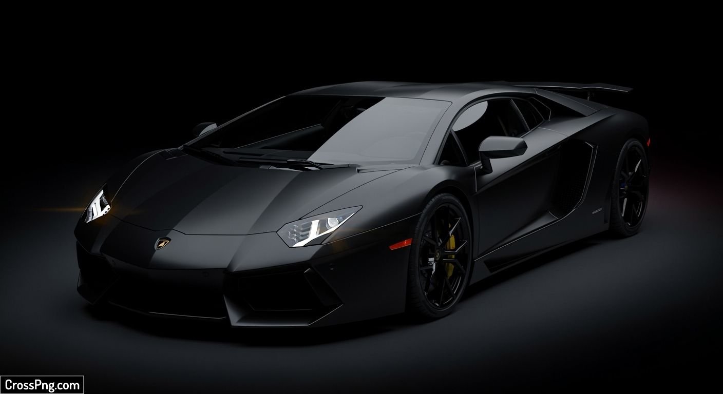 Black background car image 2
