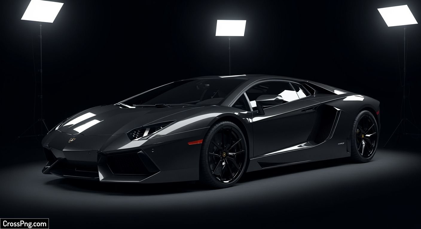 Black background car image