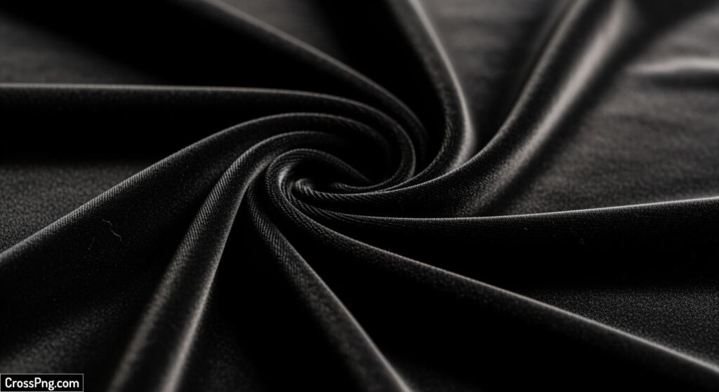 Black background cloth image