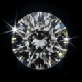 Black background diamond image