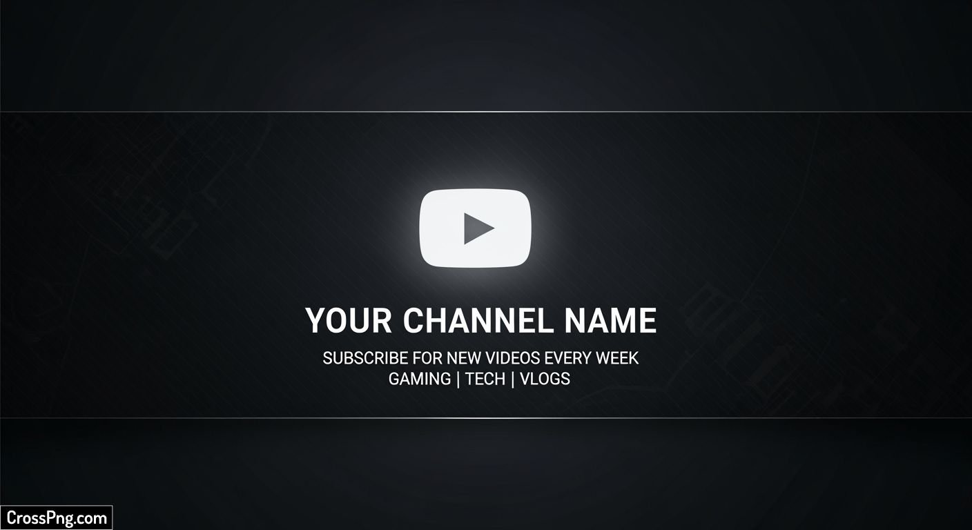 Black background for youtube image 2